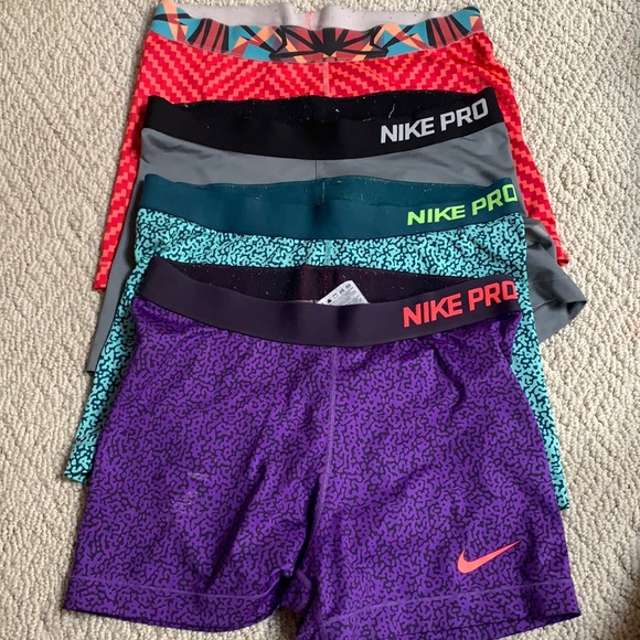 Nike | Shorts | Bundle Nike Spandex 